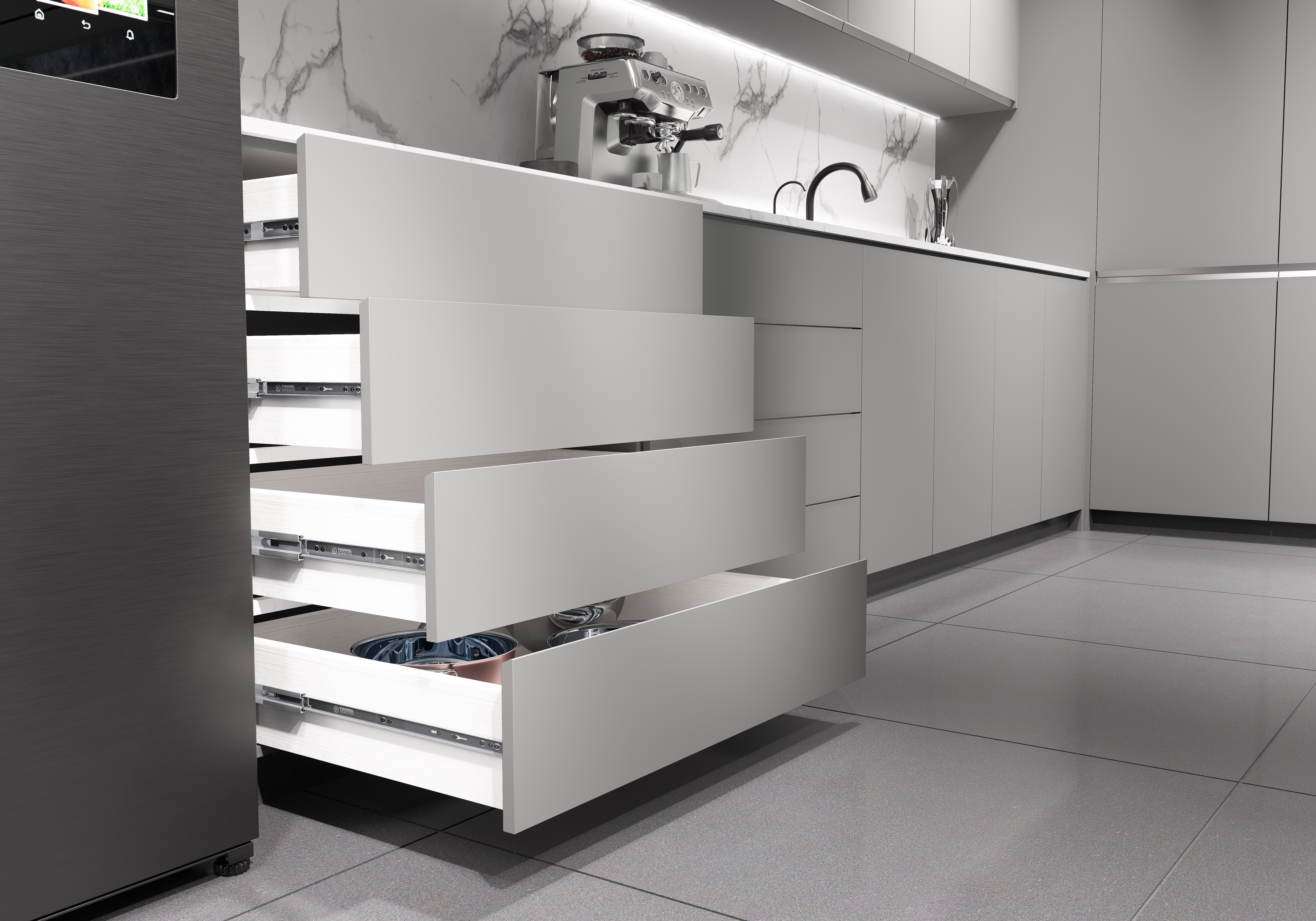 Corredera Telescópica ambiente